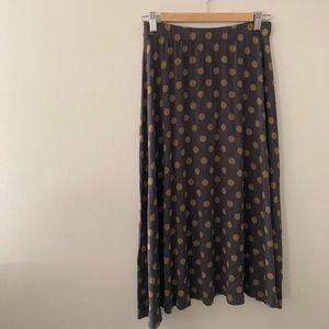 Boden knit polka dot skirt